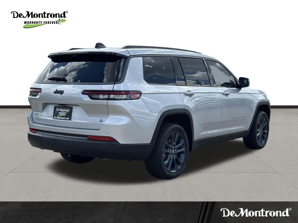 2026 Jeep Grand Cherokee L  Silver at Texan Dodge Chrysler Jeep Ram