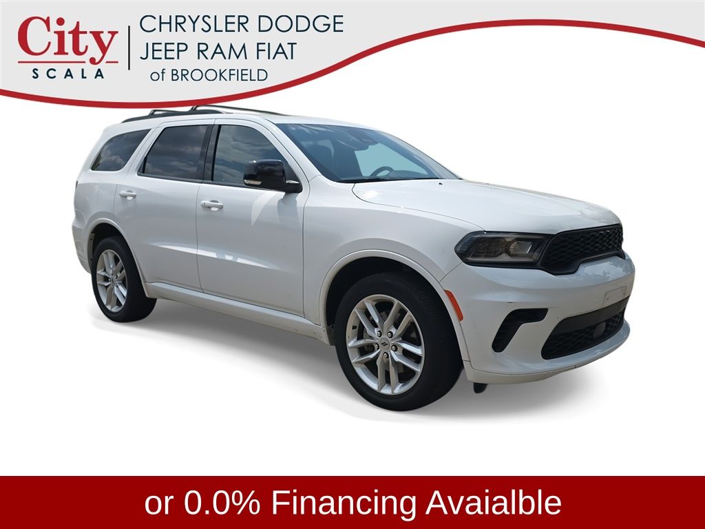 White Knuckle Clearcoat 2024 Dodge Durango SUV / Crossover All-Wheel Drive 8-Speed Automatic