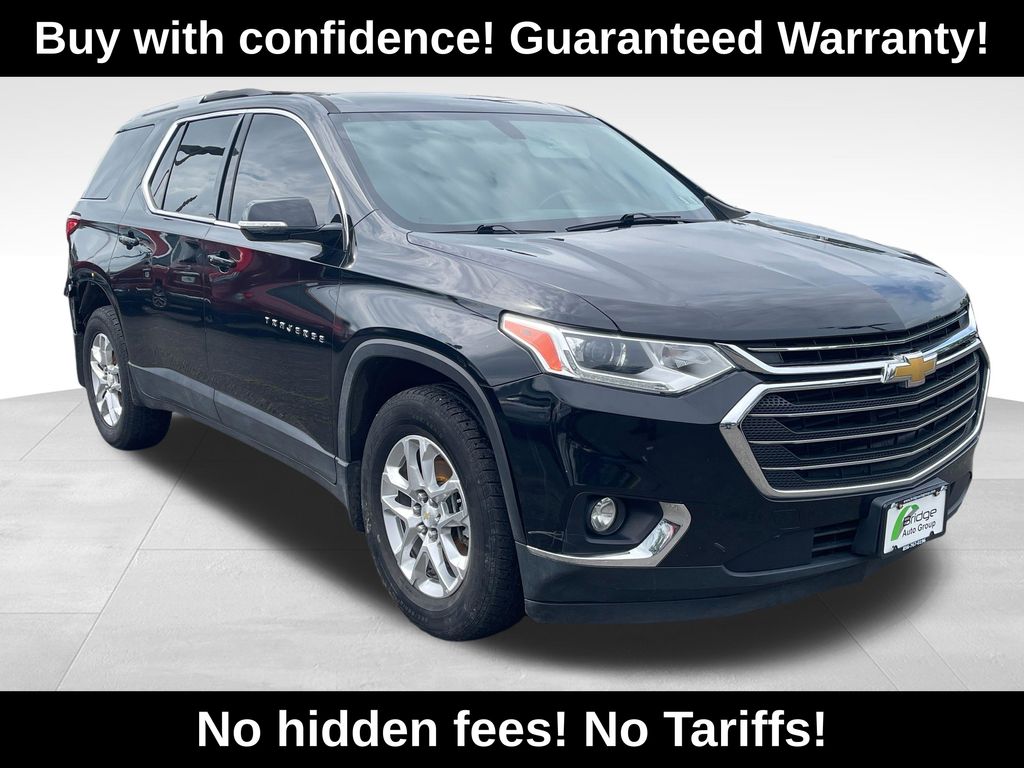 Mosaic Black Metallic 2018 Chevrolet Traverse SUV / Crossover Four-Wheel Drive 9-Speed Automatic