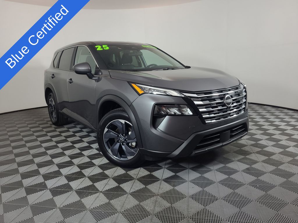 Gray (Gun Metallic) 2025 Nissan Rogue SUV / Crossover Front-Wheel Drive Continuously Variable Transmission