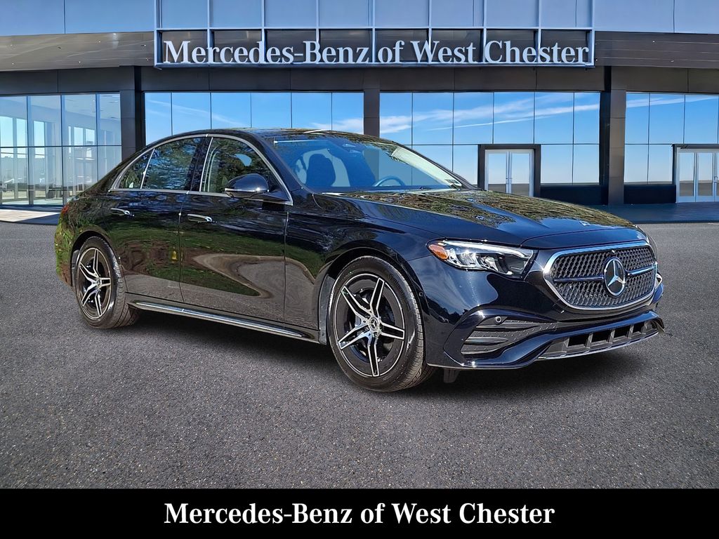 Black 2026 Mercedes-Benz E-Class E 350 4MATIC Sedan All-Wheel Drive 9-Speed Automatic