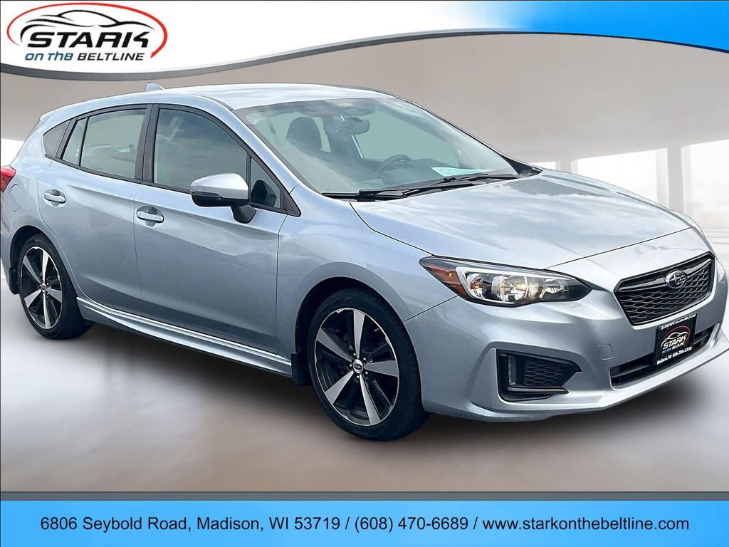 Ice Silver Metallic 2018 Subaru Impreza Hatchback All-Wheel Drive Continuously Variable Transmission