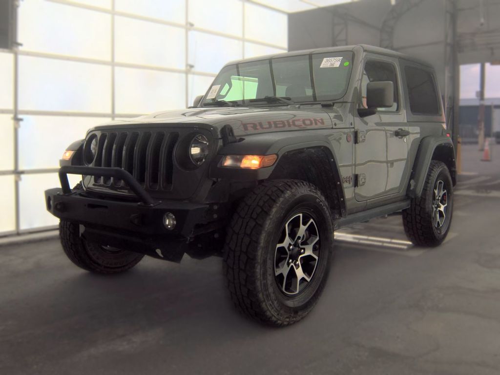 Gray Clearcoat 2021 Jeep Wrangler SUV / Crossover Four-Wheel Drive 8-Speed Automatic