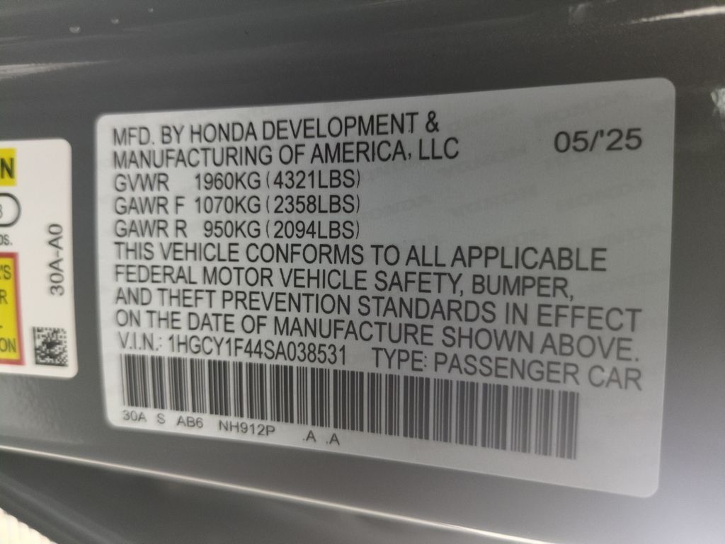 New 2025 Honda Accord For Sale in Fort Wayne, IN