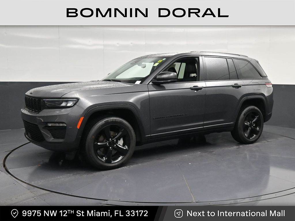 Gray Metallic 2024 Jeep Grand Cherokee SUV / Crossover Four-Wheel Drive 8-Speed Automatic