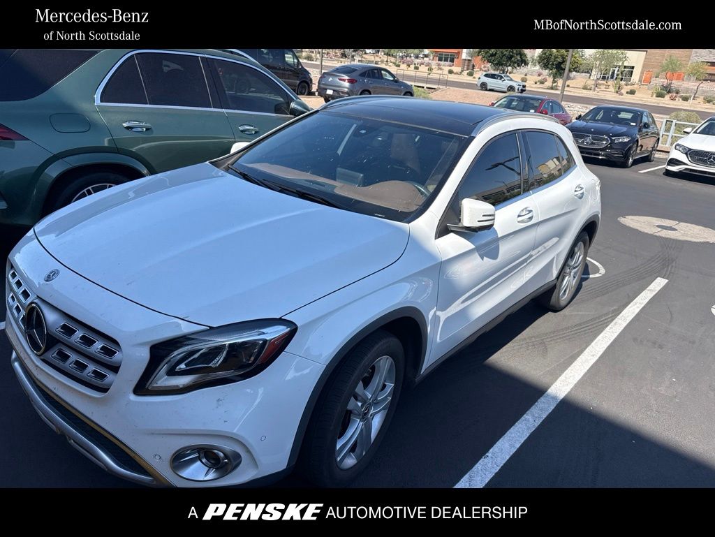 Polar White 2019 Mercedes-Benz GLA 250 4MATIC SUV / Crossover All-Wheel Drive 7-Speed Automatic