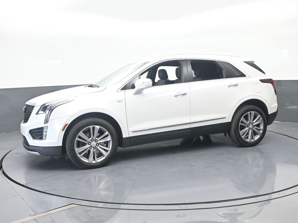 Used 2024 Crystal White Tricoat Cadillac Premium Luxury image 2