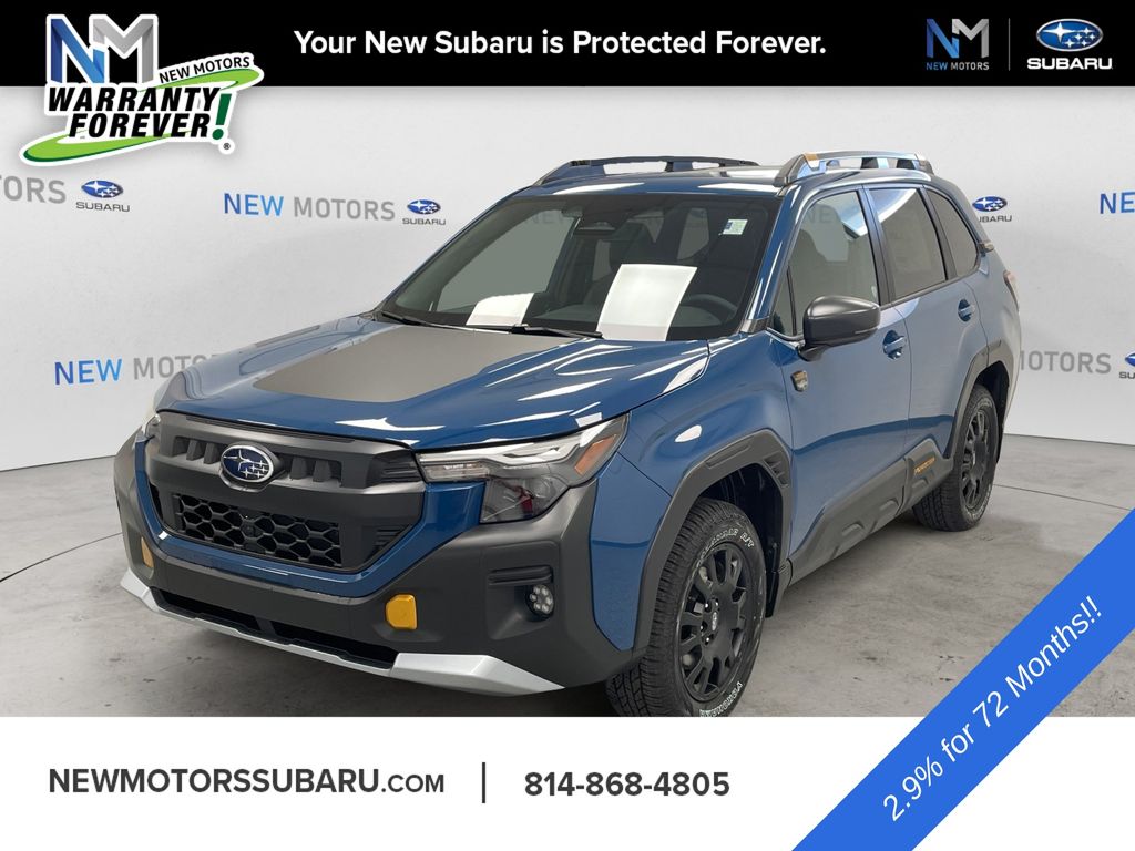 Blue 2026 Subaru Forester SUV / Crossover All-Wheel Drive Continuously Variable Transmission
