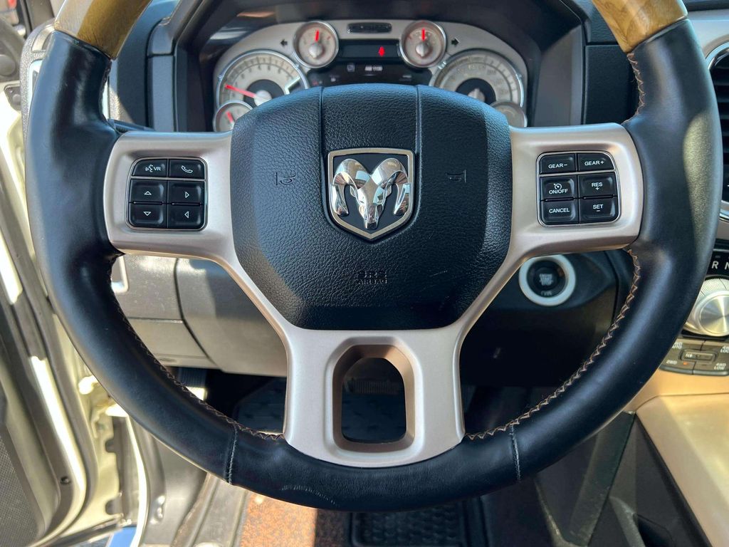 Certified Used 2017 Pearl White Ram Laramie Longhorn image 9