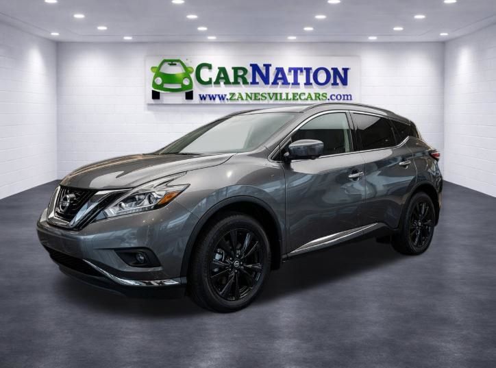 Gray (Gun Metallic) 2018 Nissan Murano SV AWD SUV / Crossover All-Wheel Drive Continuously Variable Transmission