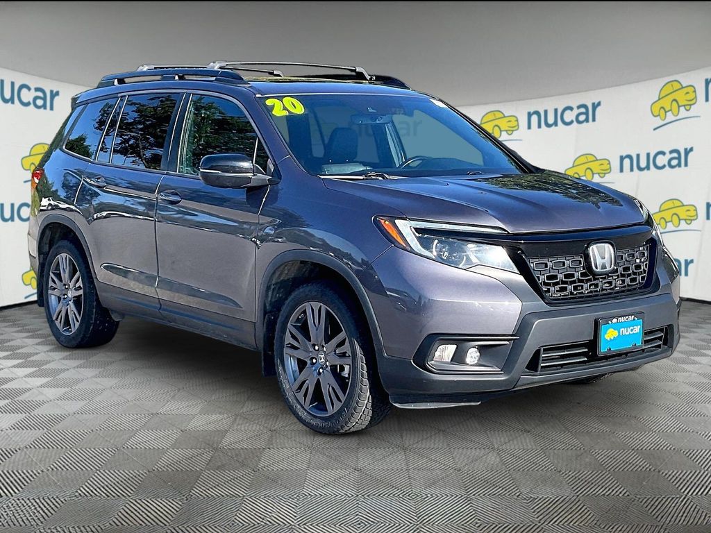 Gray 2020 Honda Passport SUV / Crossover All-Wheel Drive 9-Speed Automatic