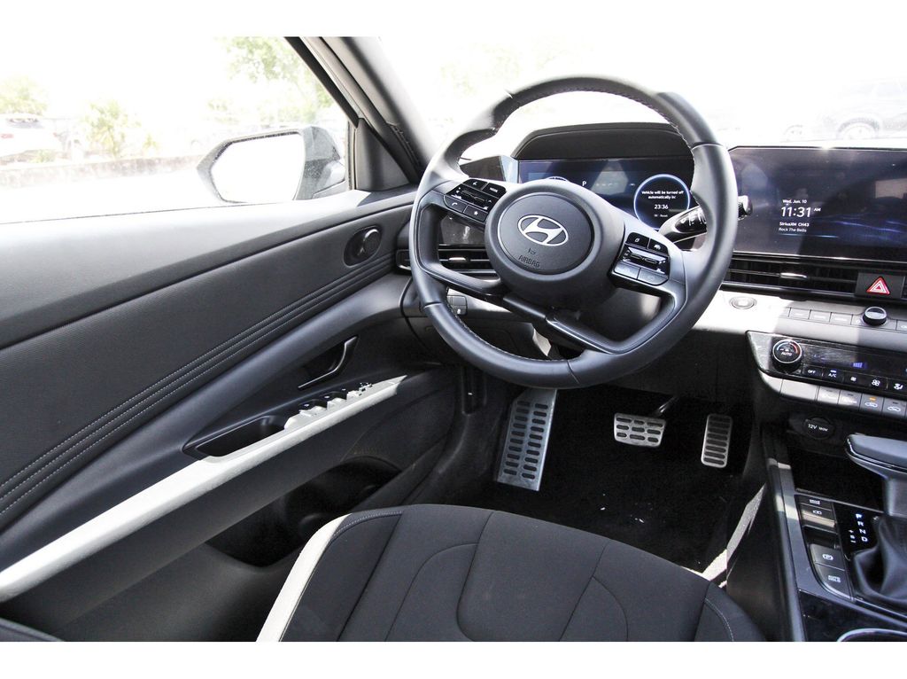 2025 Hyundai Elantra Hybrid SEL Sport Gray at DeMontrond Gulf Freeway