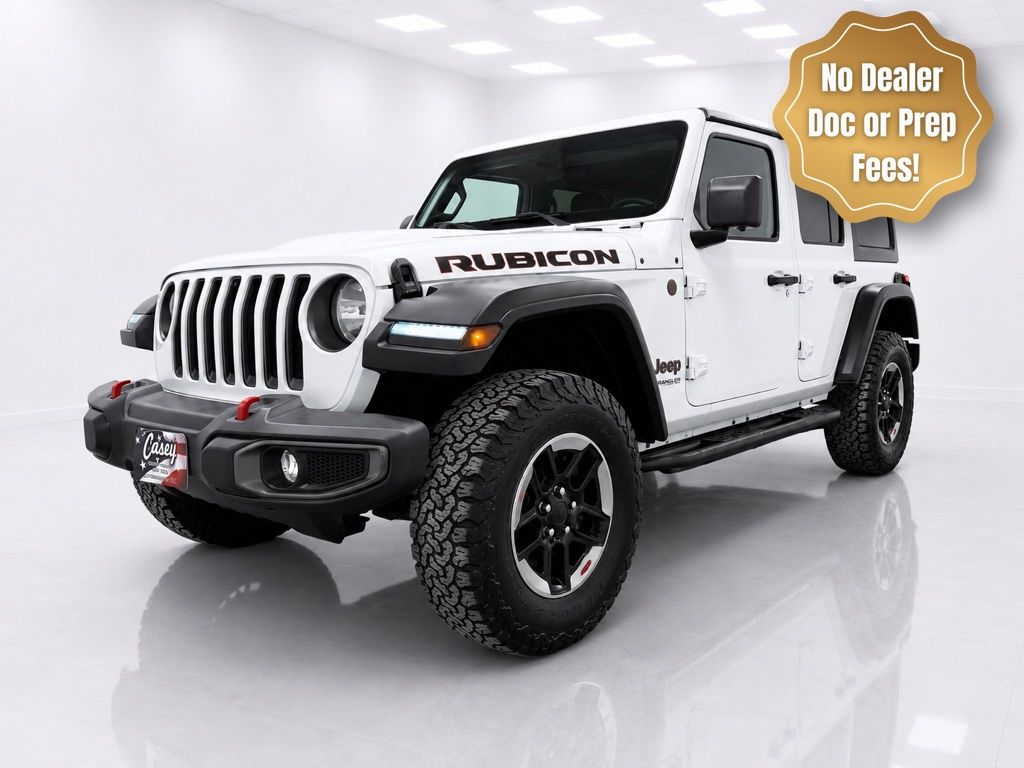 Bright White Clearcoat 2018 Jeep Wrangler SUV / Crossover Four-Wheel Drive 8-Speed Automatic