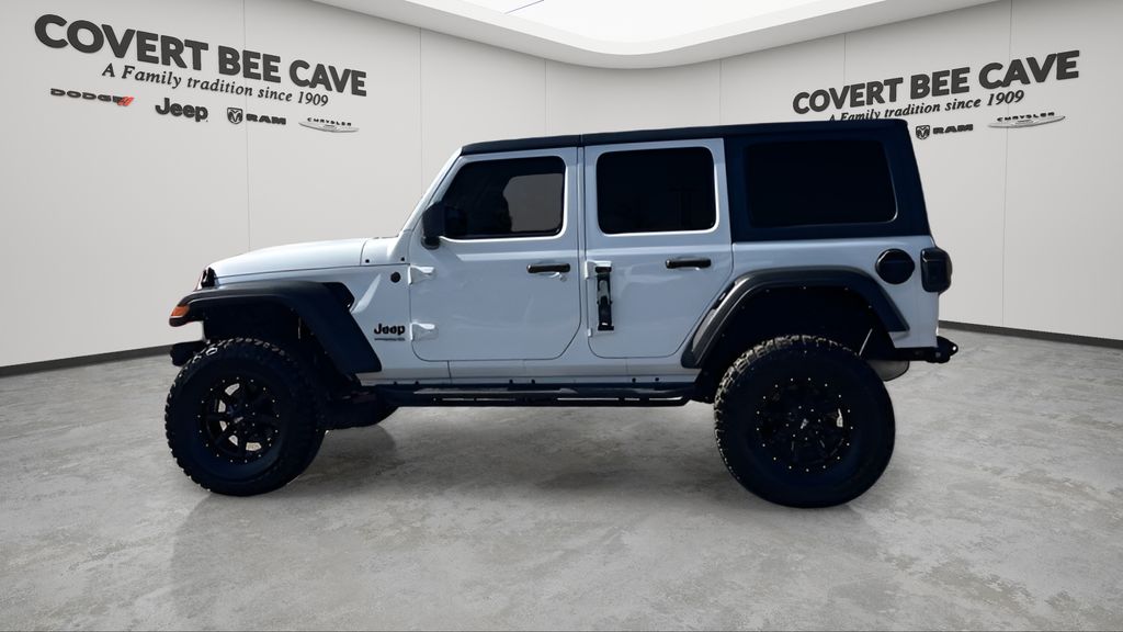 Used 2022 White Jeep Unlimited Sport S image 5