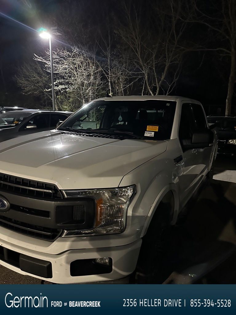 Oxford White 2020 Ford F-150 XLT SuperCrew 4WD Pickup Truck Four-Wheel Drive Automatic
