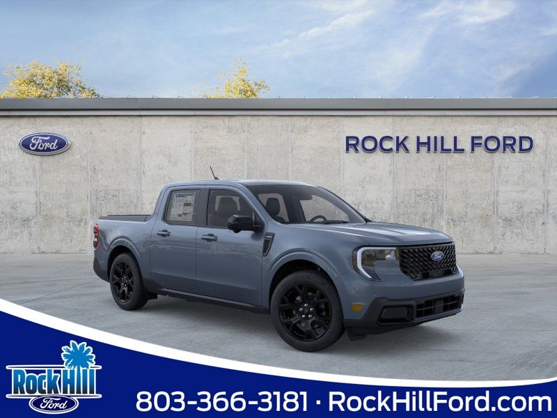 Blue (Azure Gray Metallic Tri-Coat) 2026 Ford Maverick Pickup Truck All-Wheel Drive Continuously Variable Transmission