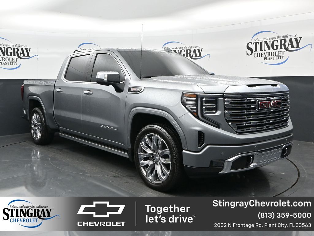 Sterling Metallic 2025 GMC Sierra 1500 Pickup Truck Four-Wheel Drive Automatic