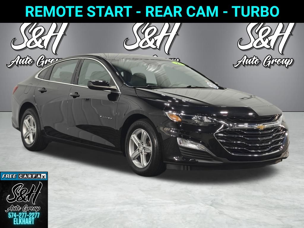 Mosaic Black Metallic 2023 Chevrolet Malibu Sedan Front-Wheel Drive Continuously Variable Transmission