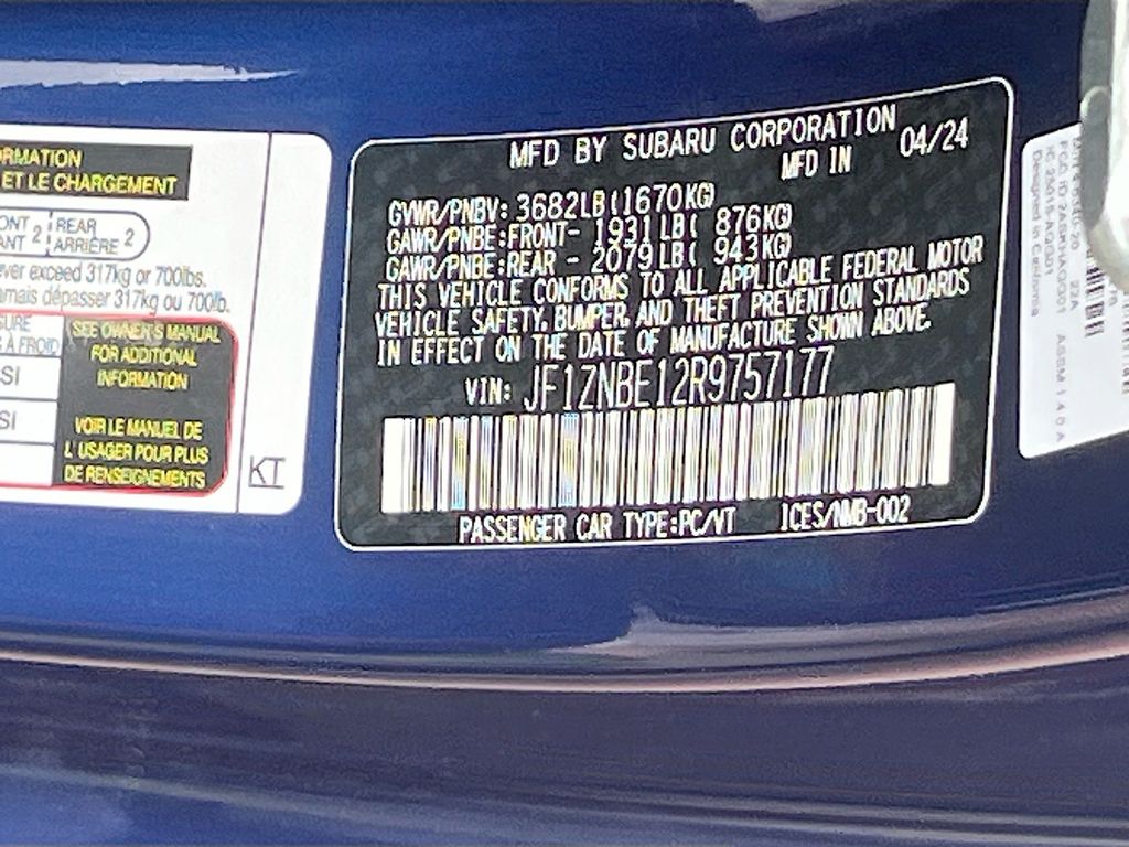 Used 2024 Blue Toyota Premium image 28