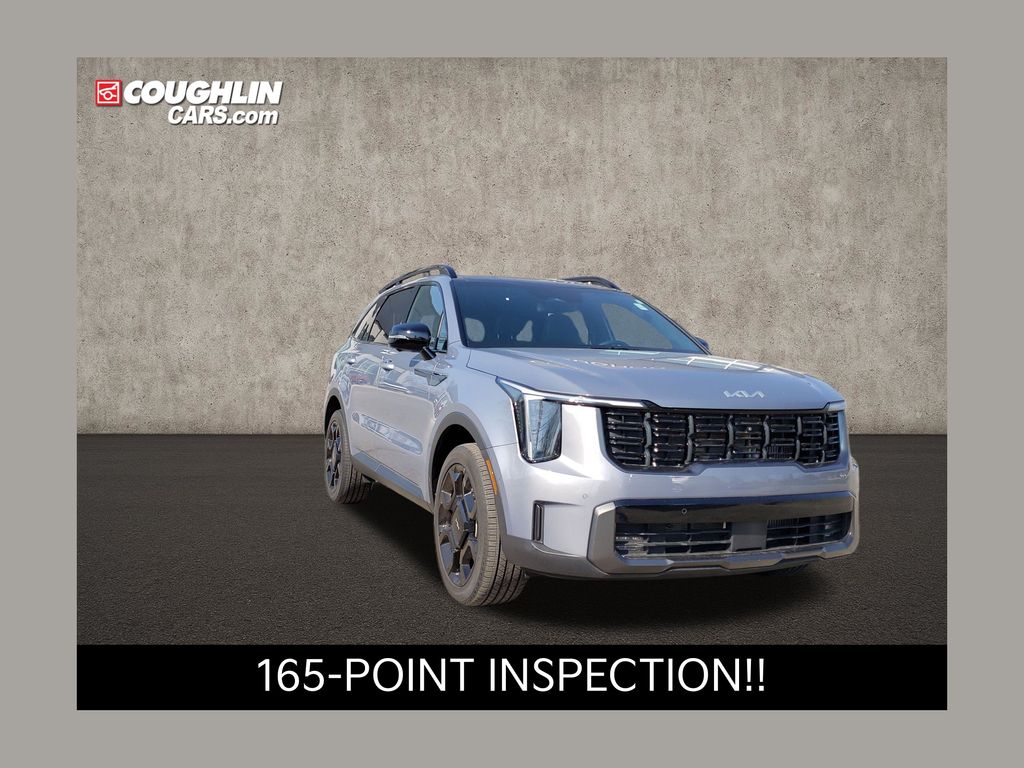 Everlasting Silver 2024 Kia Sorento X-Line SX Prestige AWD SUV / Crossover All-Wheel Drive 8-Speed Dual Clutch