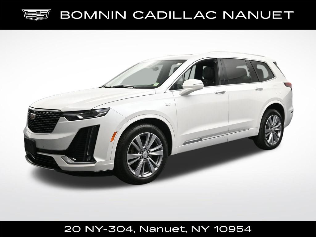 Crystal White 2024 Cadillac XT6 SUV / Crossover Four-Wheel Drive 9-Speed Automatic