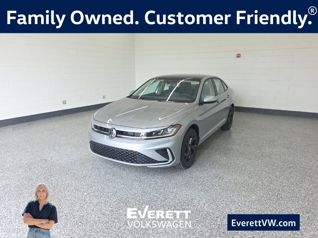 Pyrite Silver Metallic 2026 Volkswagen Jetta Sedan Front-Wheel Drive 8-Speed Automatic