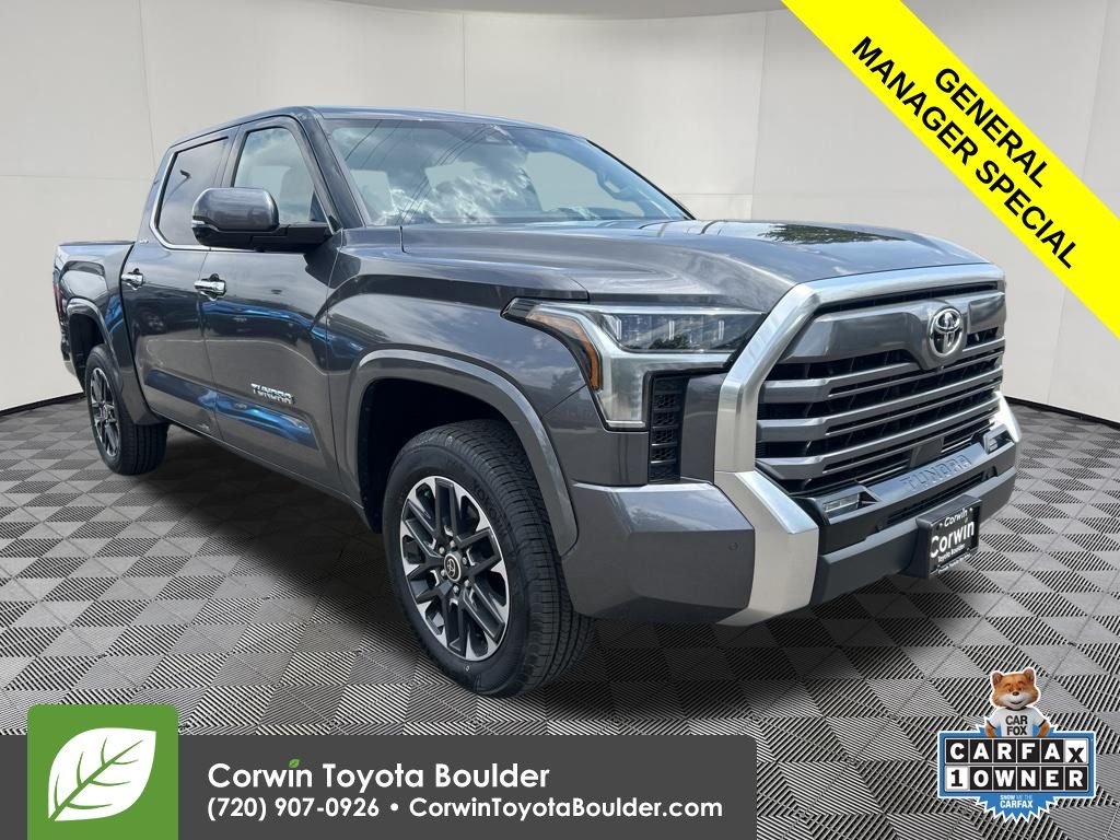 Magnetic Gray Metallic 2023 Toyota Tundra Pickup Truck Four-Wheel Drive Automatic