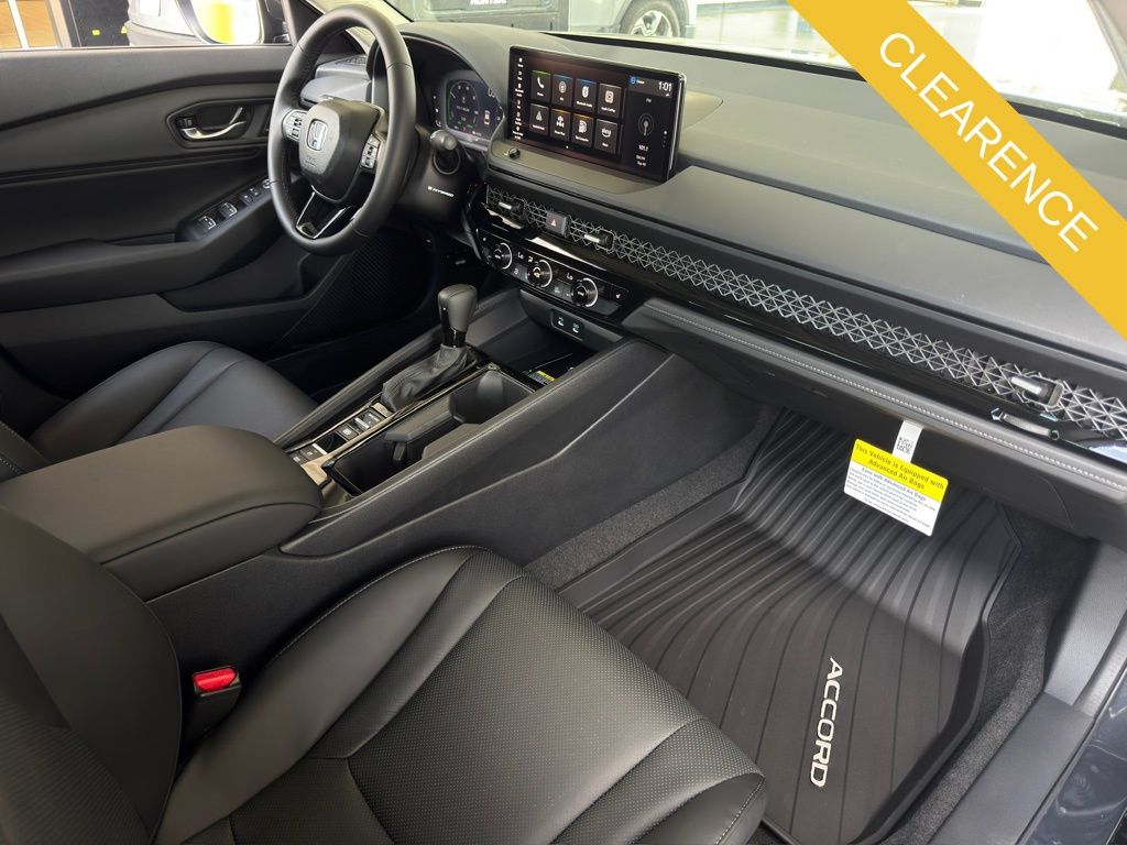 2025 Honda Accord Hybrid EX-L Gray at Classic Honda Galveston