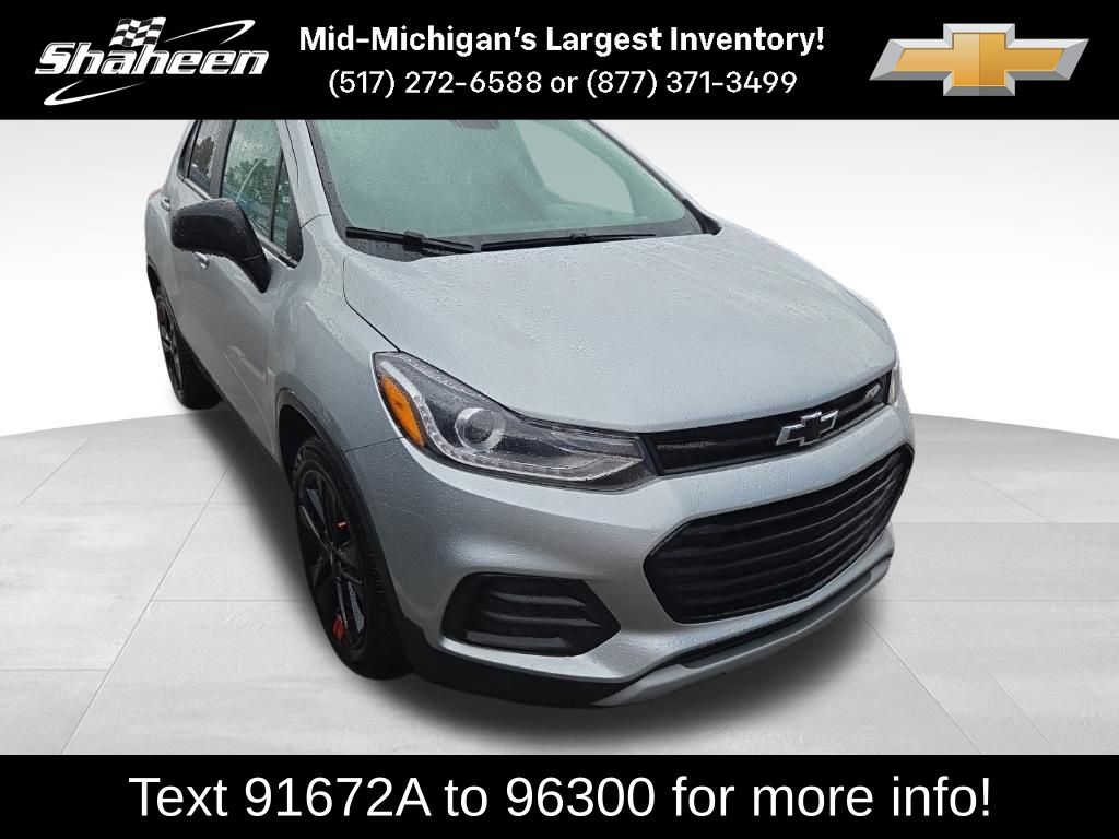 Silver Ice Metallic 2019 Chevrolet Trax SUV / Crossover Front-Wheel Drive 6-Speed Automatic