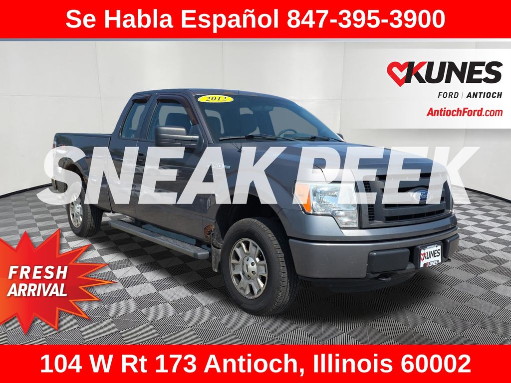 Sterling Gray Metallic 2012 Ford F-150 Pickup Truck Four-Wheel Drive 6-Speed Automatic