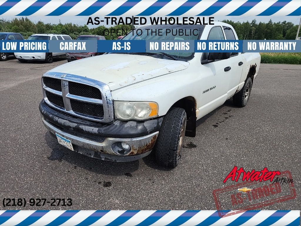 2004 Dodge RAM 1500 SLT Quad Cab 4WD