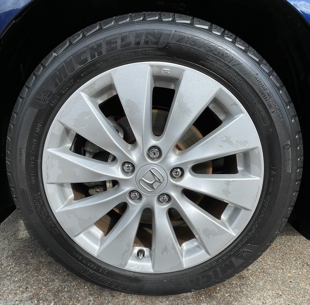 2013 Honda Accord EX-L Blue at Don McGill Toyota