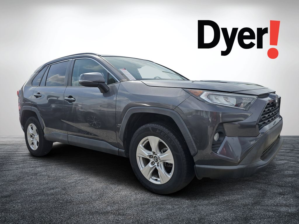 Magnetic Gray Metallic 2021 Toyota RAV4 SUV / Crossover Front-Wheel Drive 8-Speed Automatic