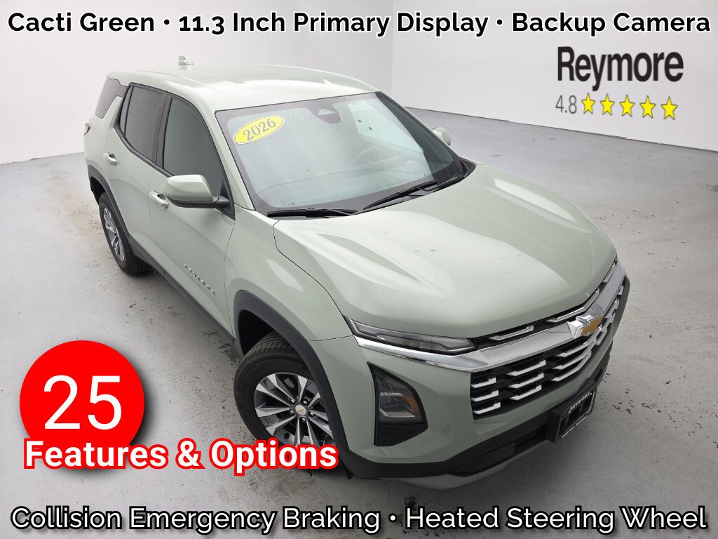Cacti Green 2026 Chevrolet Equinox SUV / Crossover Four-Wheel Drive 8-Speed Automatic