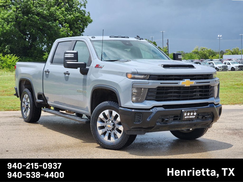 2024 Chevrolet Silverado 2500HD Custom Crew Cab 4WD   