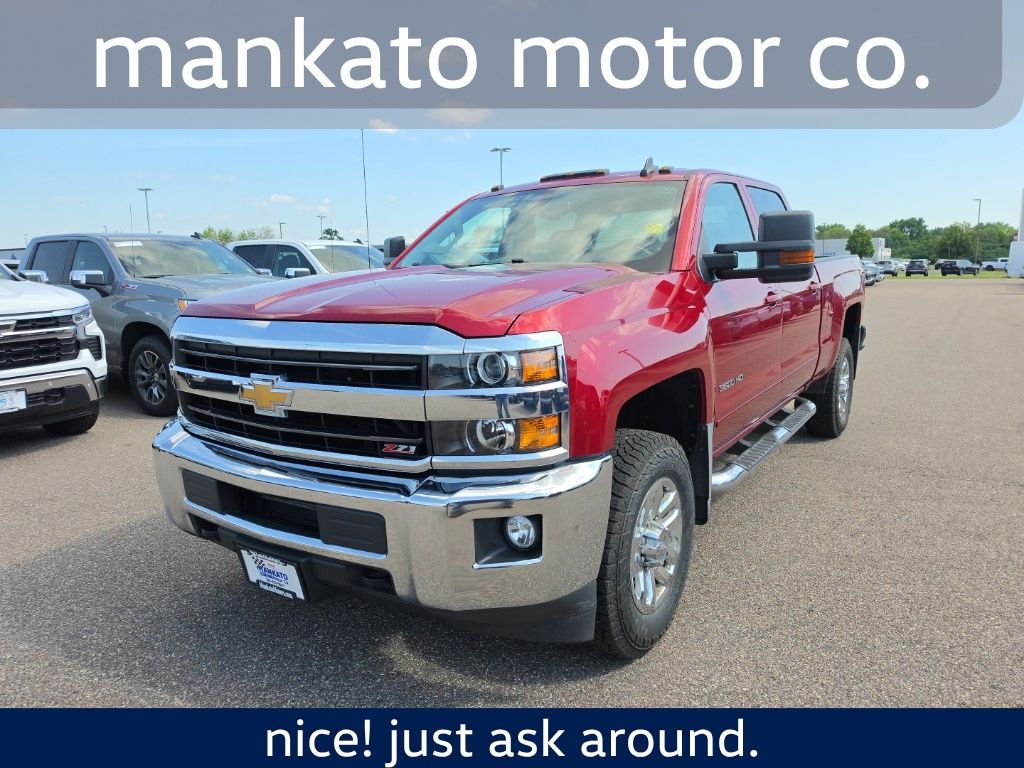 Red Tintcoat 2018 Chevrolet Silverado 3500HD Pickup Truck Four-Wheel Drive 6-Speed Automatic Overdrive