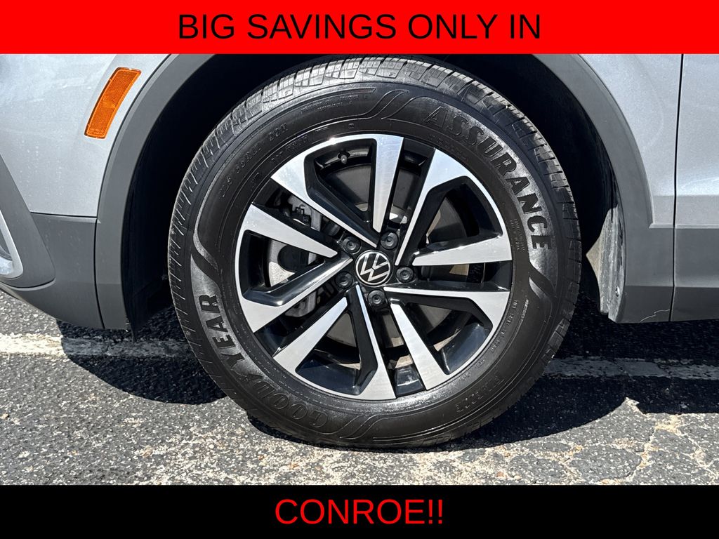 2024 Volkswagen Tiguan 2.0T S Silver at Joe Myers Mazda Kia