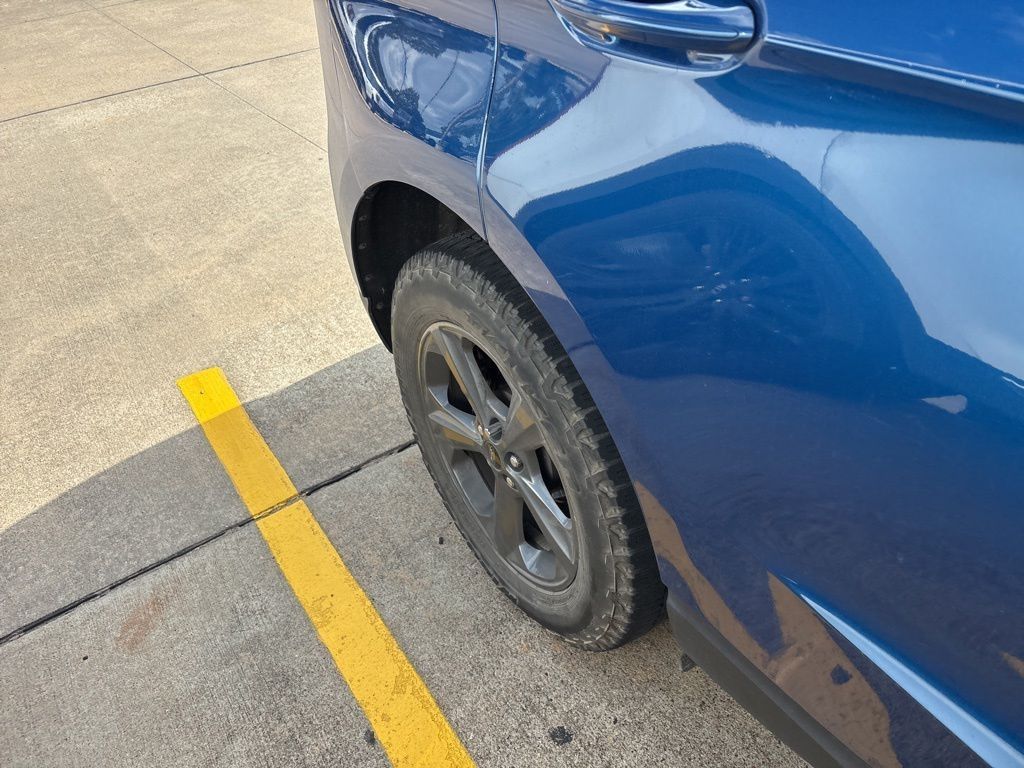 2024 Ford Edge SEL Blue at Texan Dodge Chrysler Jeep Ram