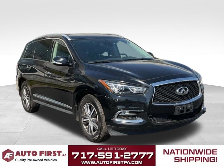 Black Obsidian 2020 INFINITI QX60 Luxe AWD SUV / Crossover All-Wheel Drive Continuously Variable Transmission