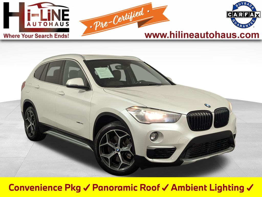 Mineral White Metallic 2018 BMW X1 sDrive28i FWD SUV / Crossover Front-Wheel Drive 8-Speed Automatic