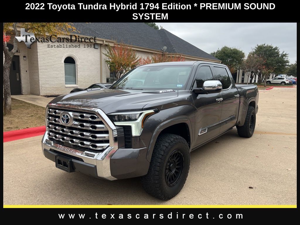 2022 Toyota Tundra Hybrid 1794 Edition 12