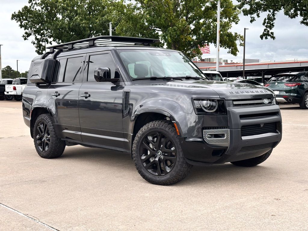 Gray 2024 Land Rover Defender 130 P400 Outbound AWD SUV / Crossover All-Wheel Drive 8-Speed Automatic