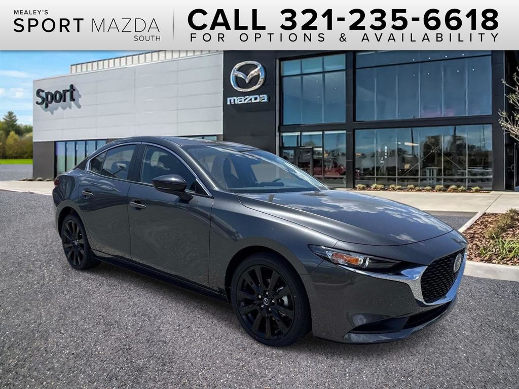 Machine Gray Metallic 2026 Mazda MAZDA3 Sedan Front-Wheel Drive 6-Speed Automatic