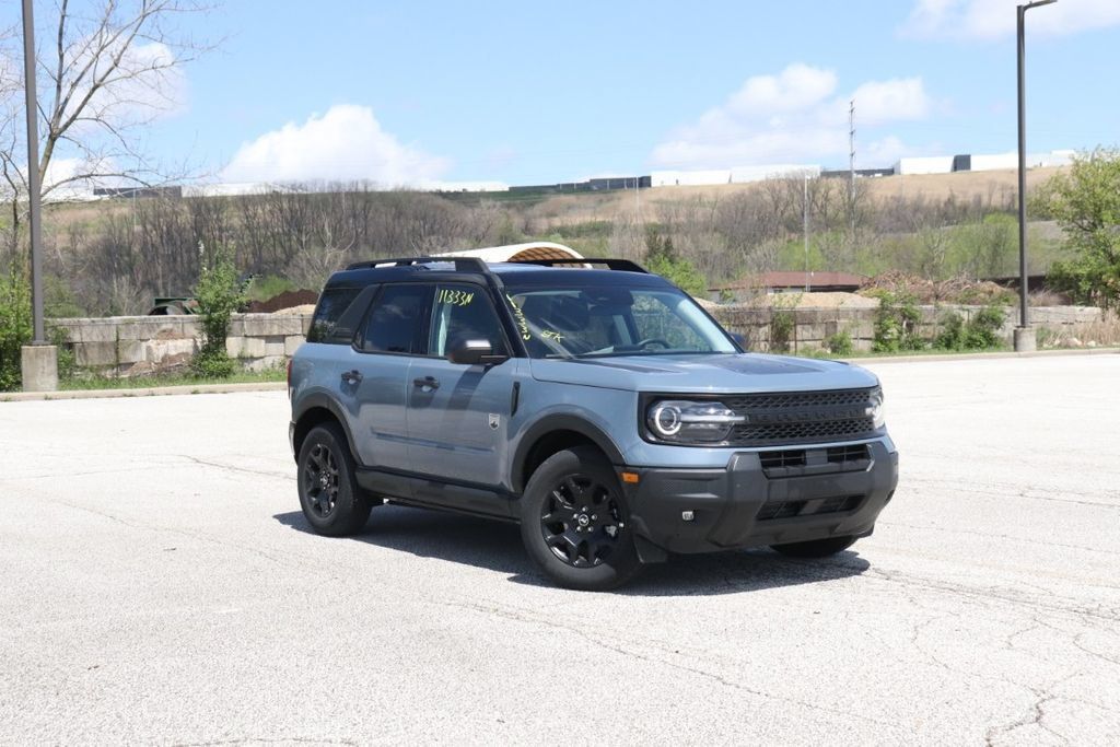 Blue (Azure Gray Metallic) 2025 Ford Bronco Sport SUV / Crossover All-Wheel Drive 8-Speed Automatic