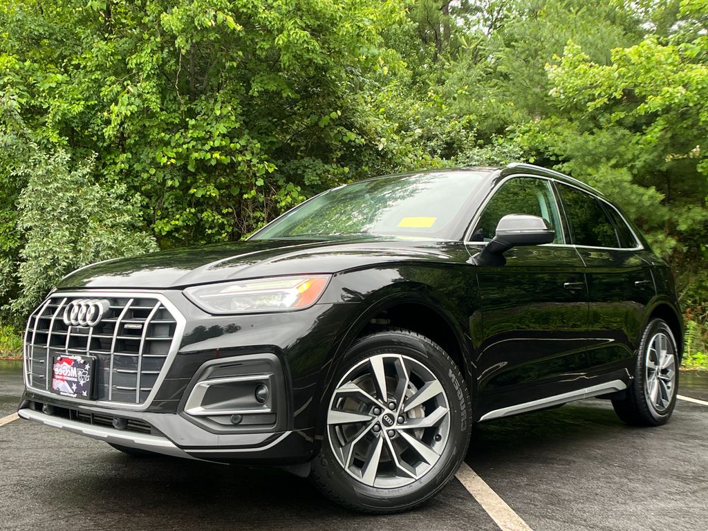 Black Metallic 2021 Audi Q5 SUV / Crossover All-Wheel Drive 7-Speed Automatic