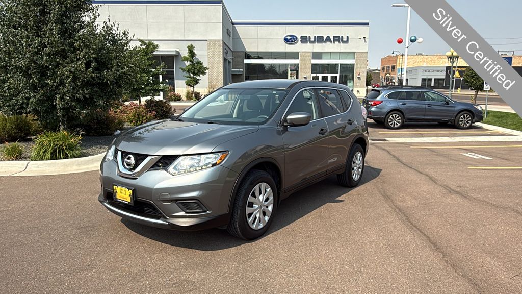 Gray (Gun Metallic) 2016 Nissan Rogue SUV / Crossover All-Wheel Drive Continuously Variable Transmission