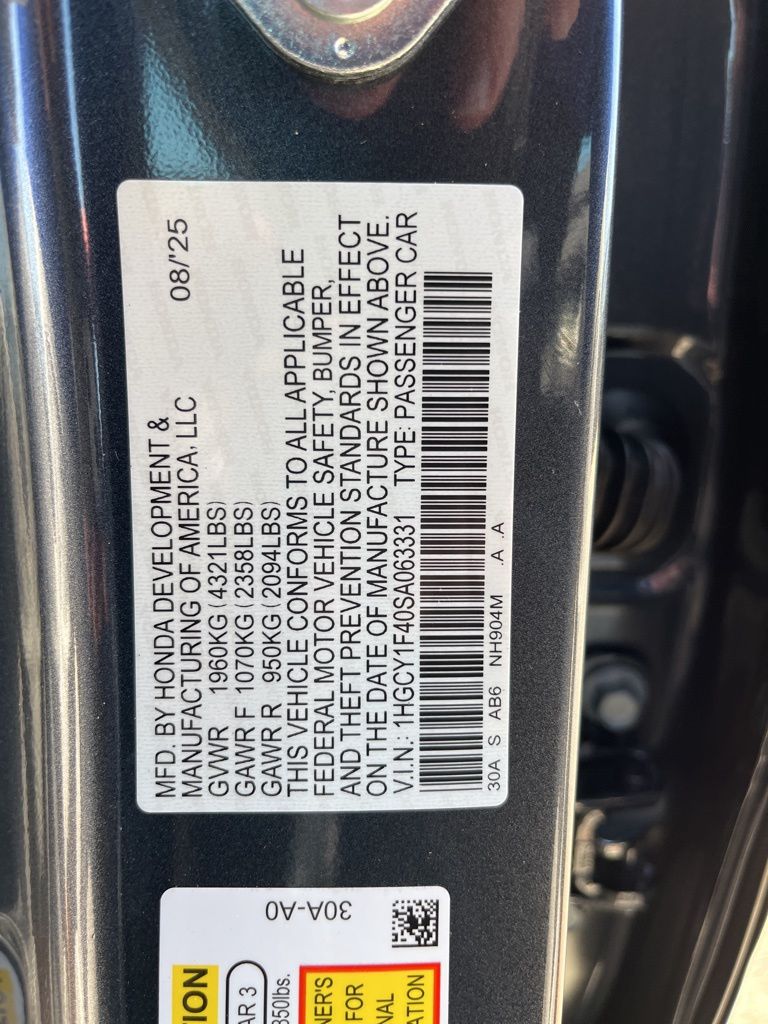 Thumbnail: 2025 Honda Accord - 5