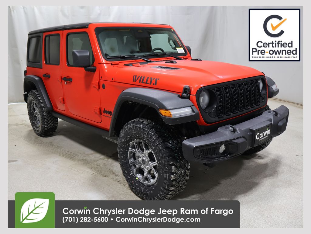 Firecracker Red Clearcoat 2026 Jeep Wrangler SUV / Crossover Four-Wheel Drive 8-Speed Automatic
