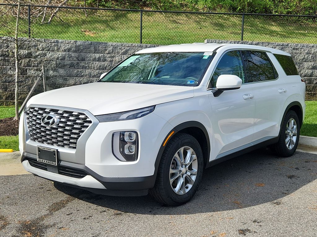 Hyper White 2020 Hyundai Palisade SE AWD SUV / Crossover All-Wheel Drive 8-Speed Automatic