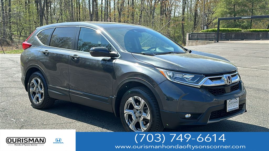 Gray (Gunmetal Metallic) 2019 Honda CR-V EX-L AWD SUV / Crossover All-Wheel Drive Continuously Variable Transmission